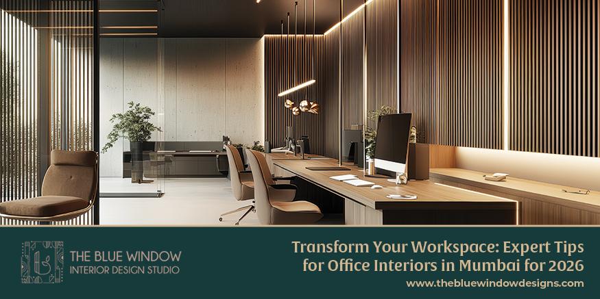 tips on how you can change your workspace with the best office interior designers in Mumbai