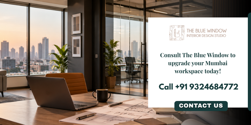 Consult The Blue Window for interior designer in Mumbai